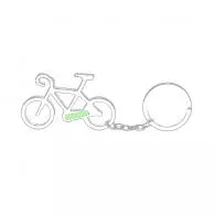 En la zona de la cadena de la bici