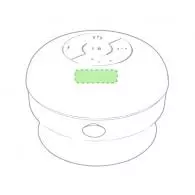 En la parte superior