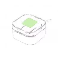 En la tapa de la caja
