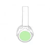 Sobre el auricular izquierdo